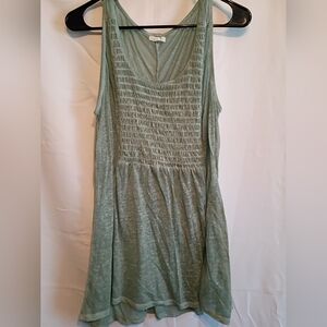 Maurices Size Large Tank Top In A Heathered Light Green Color.